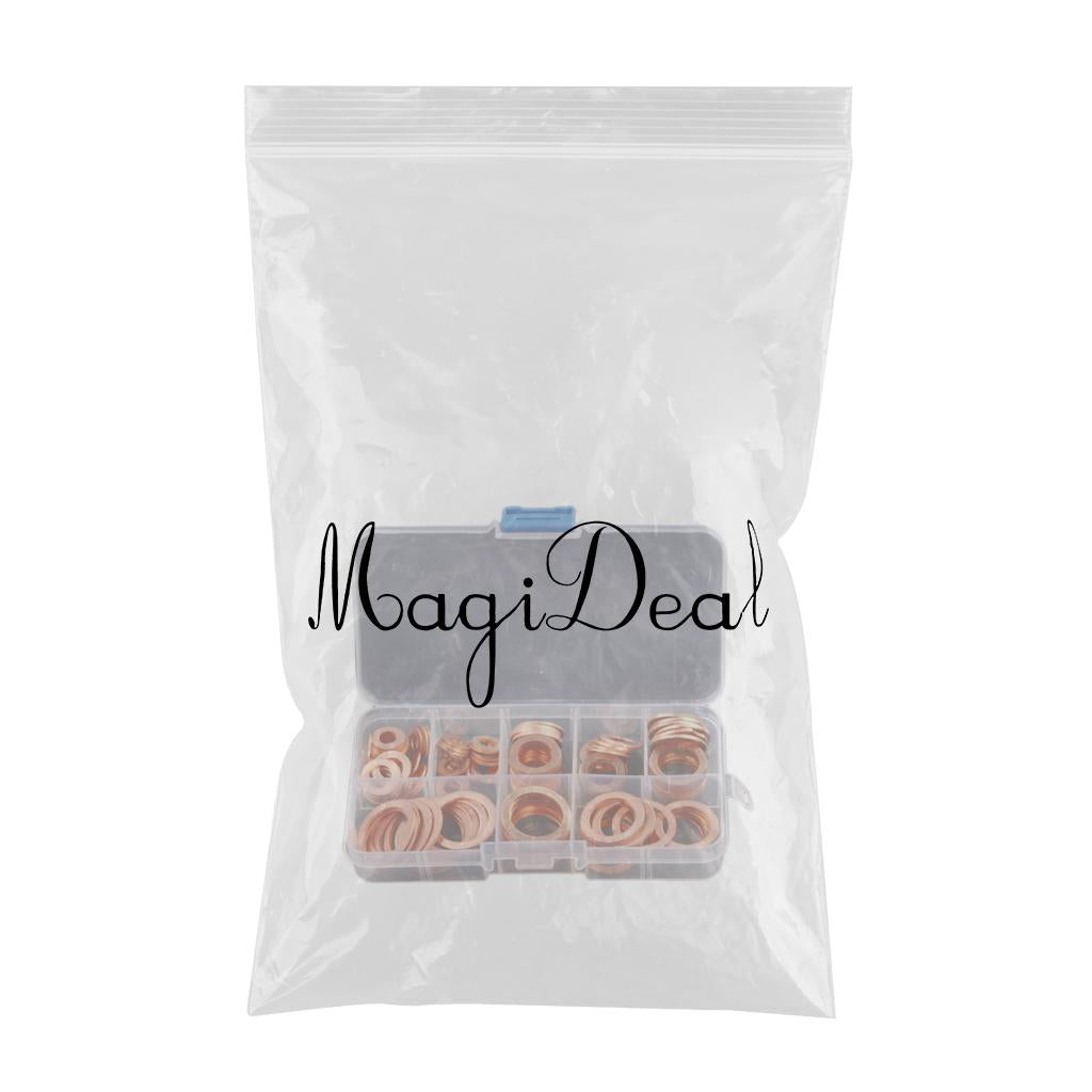 Solid Copper Washers Sump Plug Assortment Washer Set Hardware Accessories