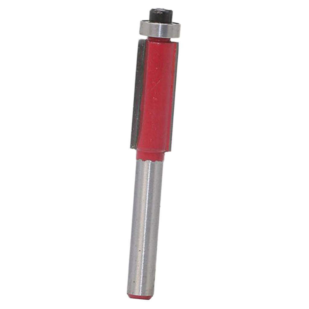 Flush Trim Router Bit 1/4'' Woodworking Tool Groove Router Bit 9.52mm