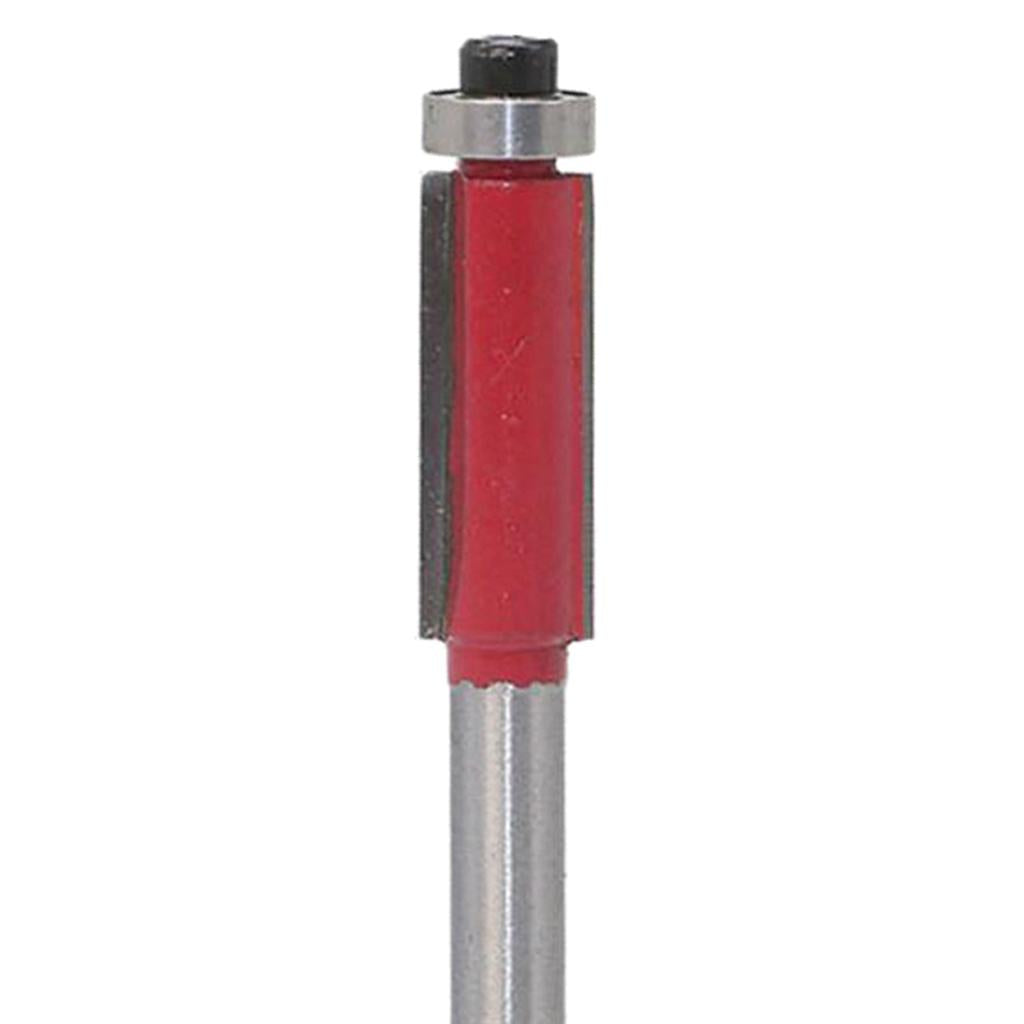 Flush Trim Router Bit 1/4'' Woodworking Tool Groove Router Bit 9.52mm