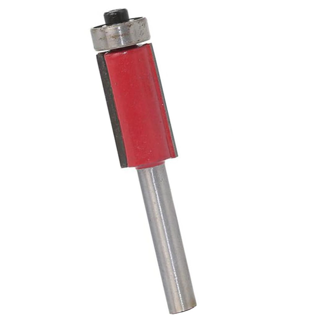 Flush Trim Router Bit 1/4'' Woodworking Tool Groove Router Bit 12.7mm