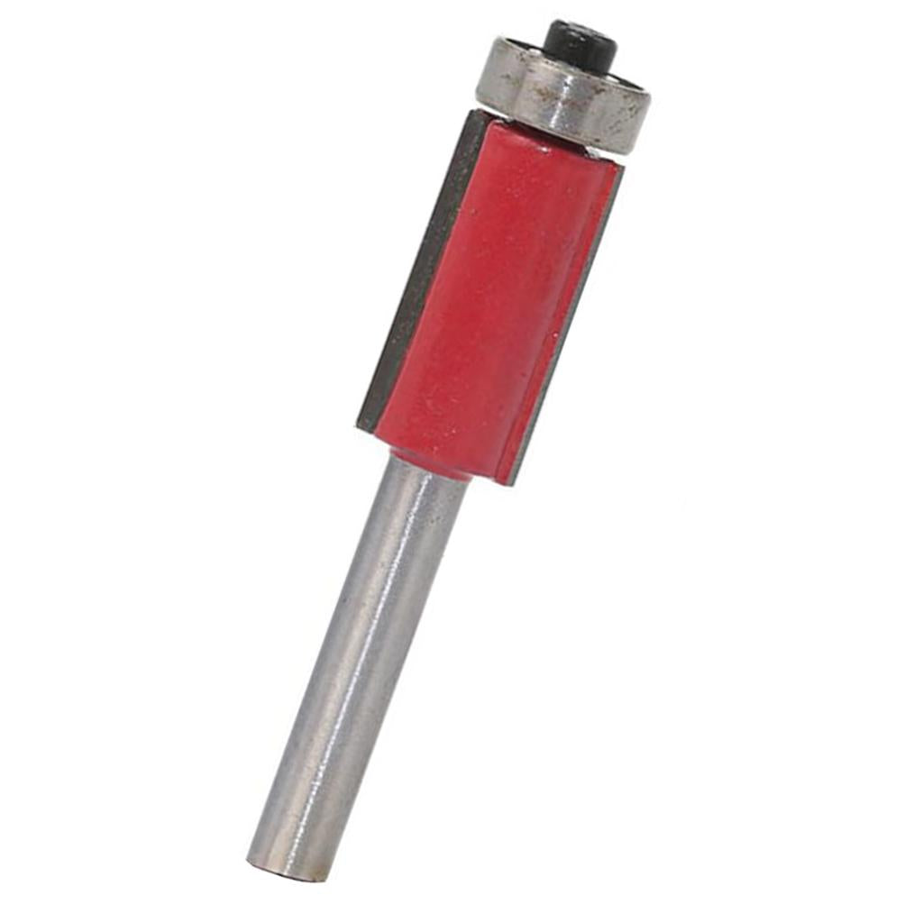 Flush Trim Router Bit 1/4'' Woodworking Tool Groove Router Bit 12.7mm