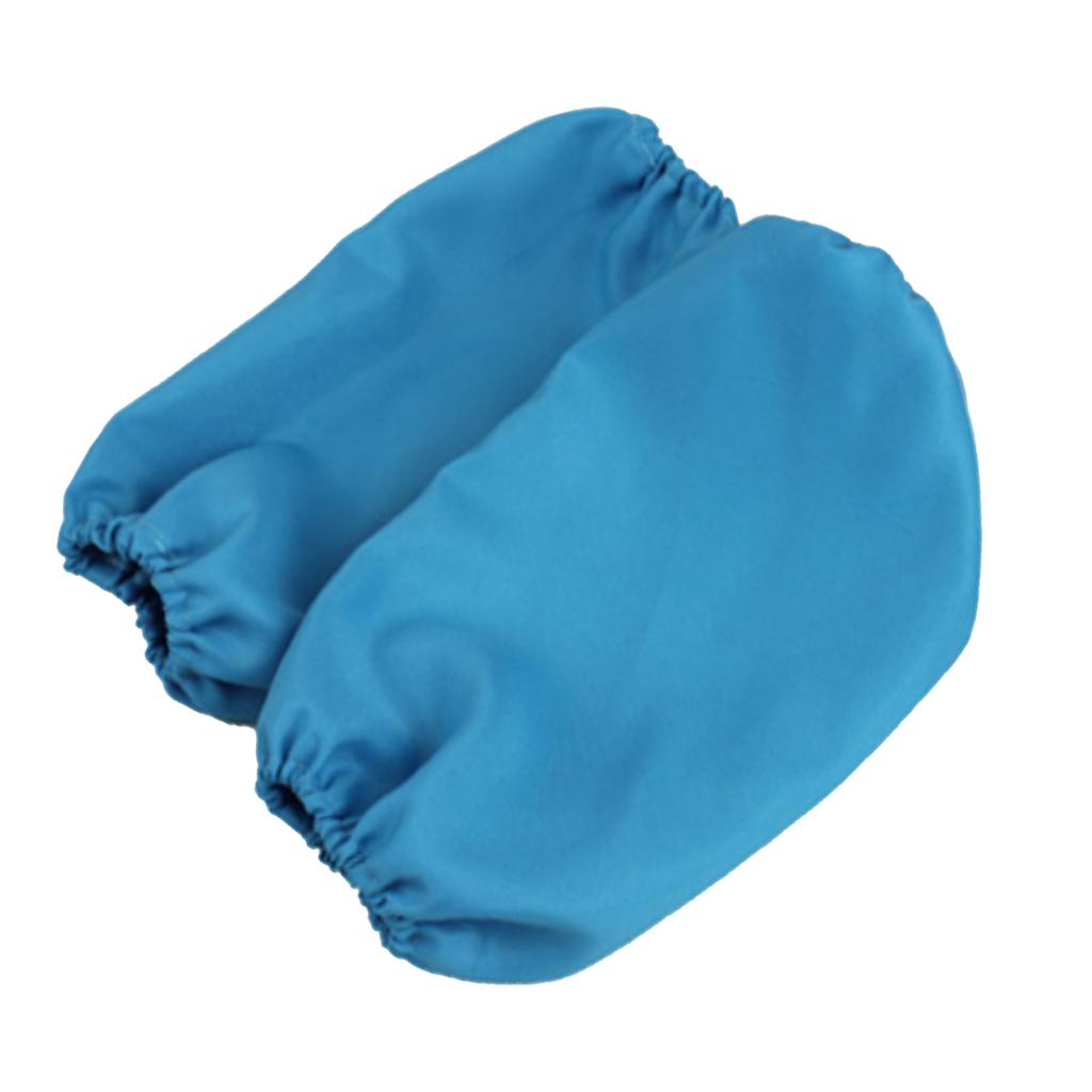 Cloth Arm Sleeves Covers Oversleeves Cleaning Kitchen Lake Blue
