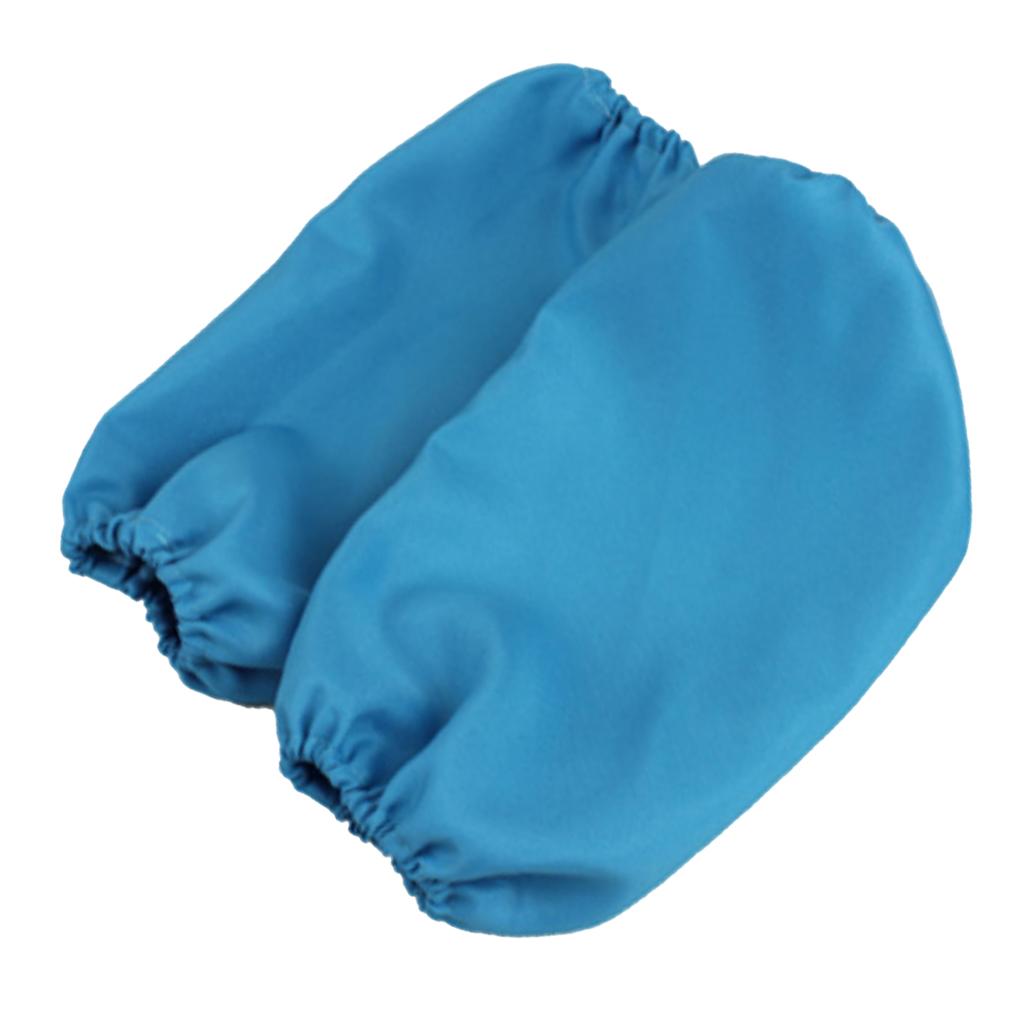 Cloth Arm Sleeves Covers Oversleeves Cleaning Kitchen Lake Blue