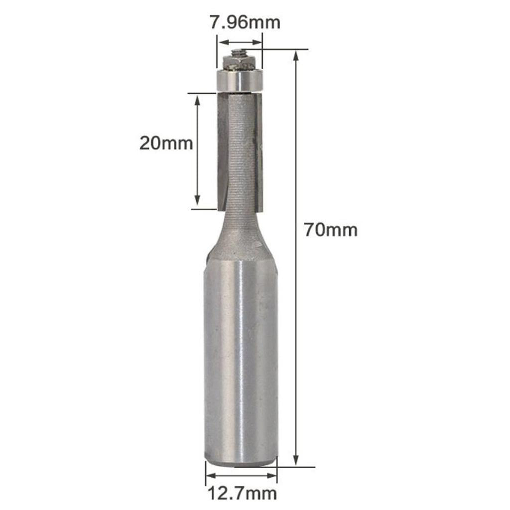 Router Bit Dish Tray Wood Milling Cutters Woodworking Tools 20x7.96x12.7mm