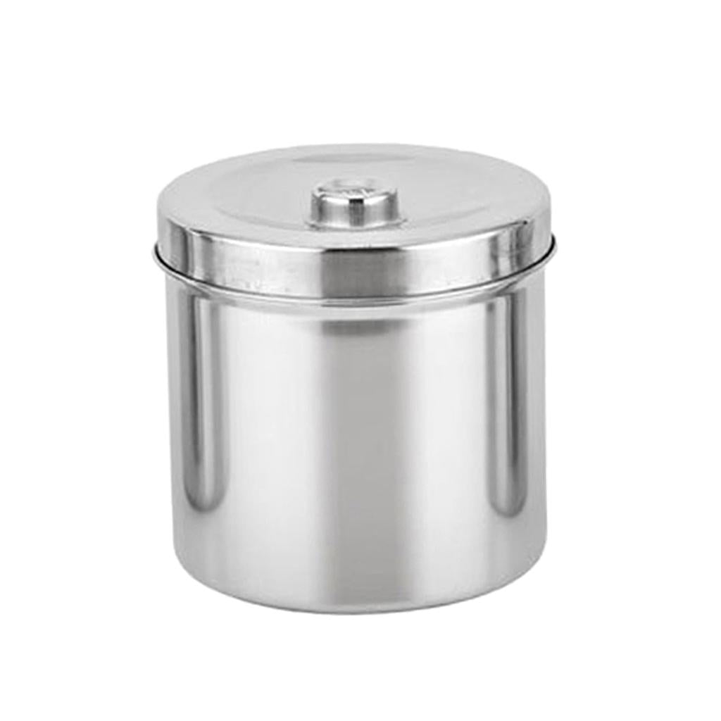 Stainless Steel Cotton Disinfection Container Tank Box 14cm