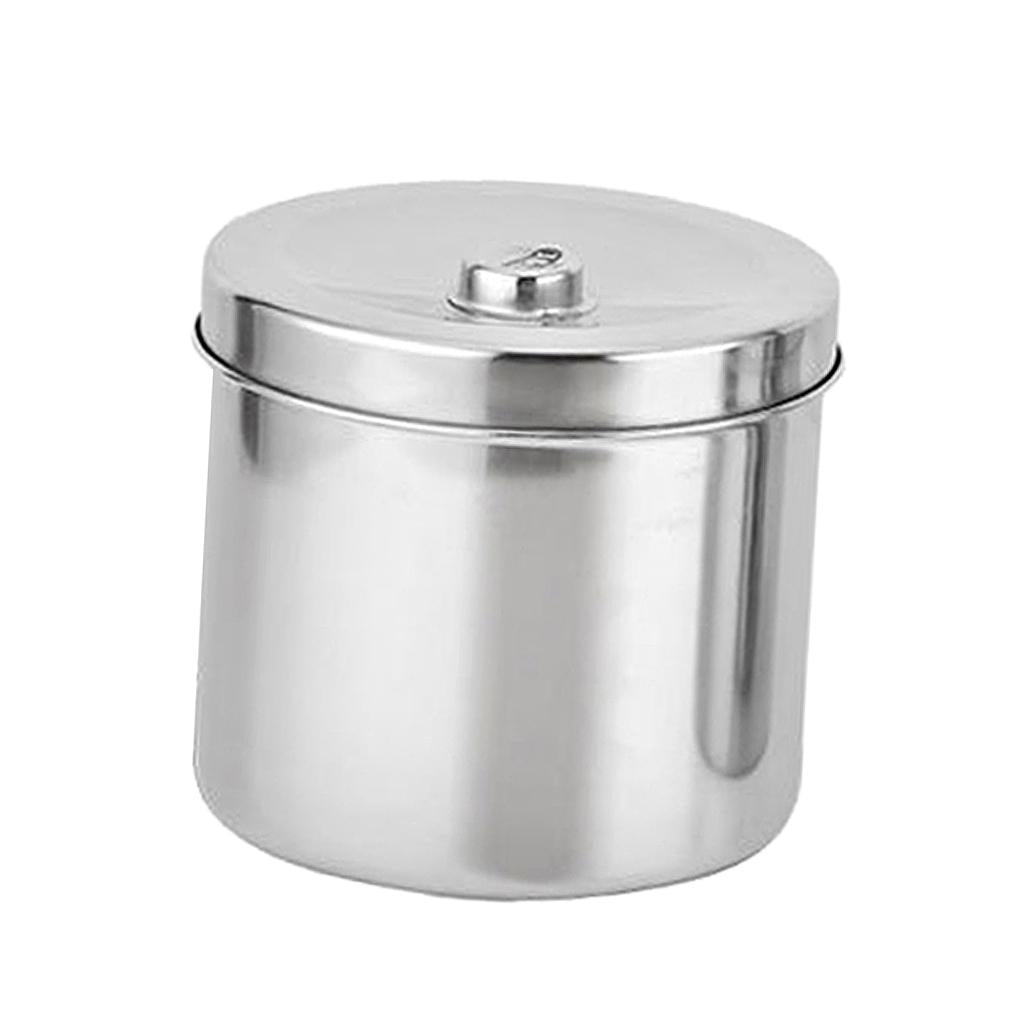 Stainless Steel Cotton Disinfection Container Tank Box 16cm