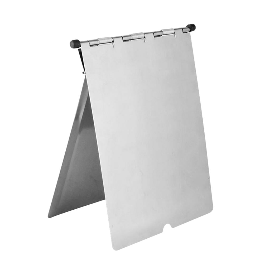 Stainless Steel Clipboard Folder Clip with Privacy Cover for Nurse, Teachers