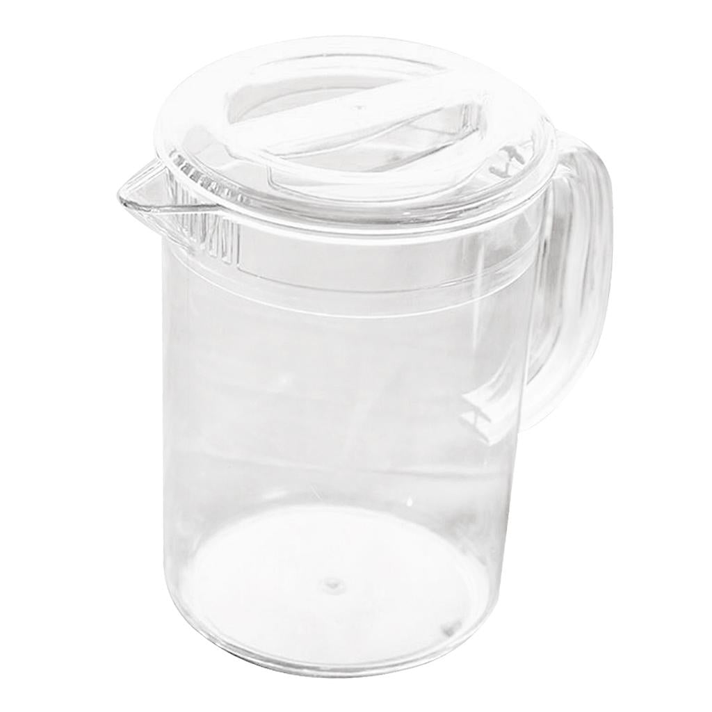 Acrylic Pitcher with Lid for Water, Tea, Lemonade, Milk Storage 1.5L