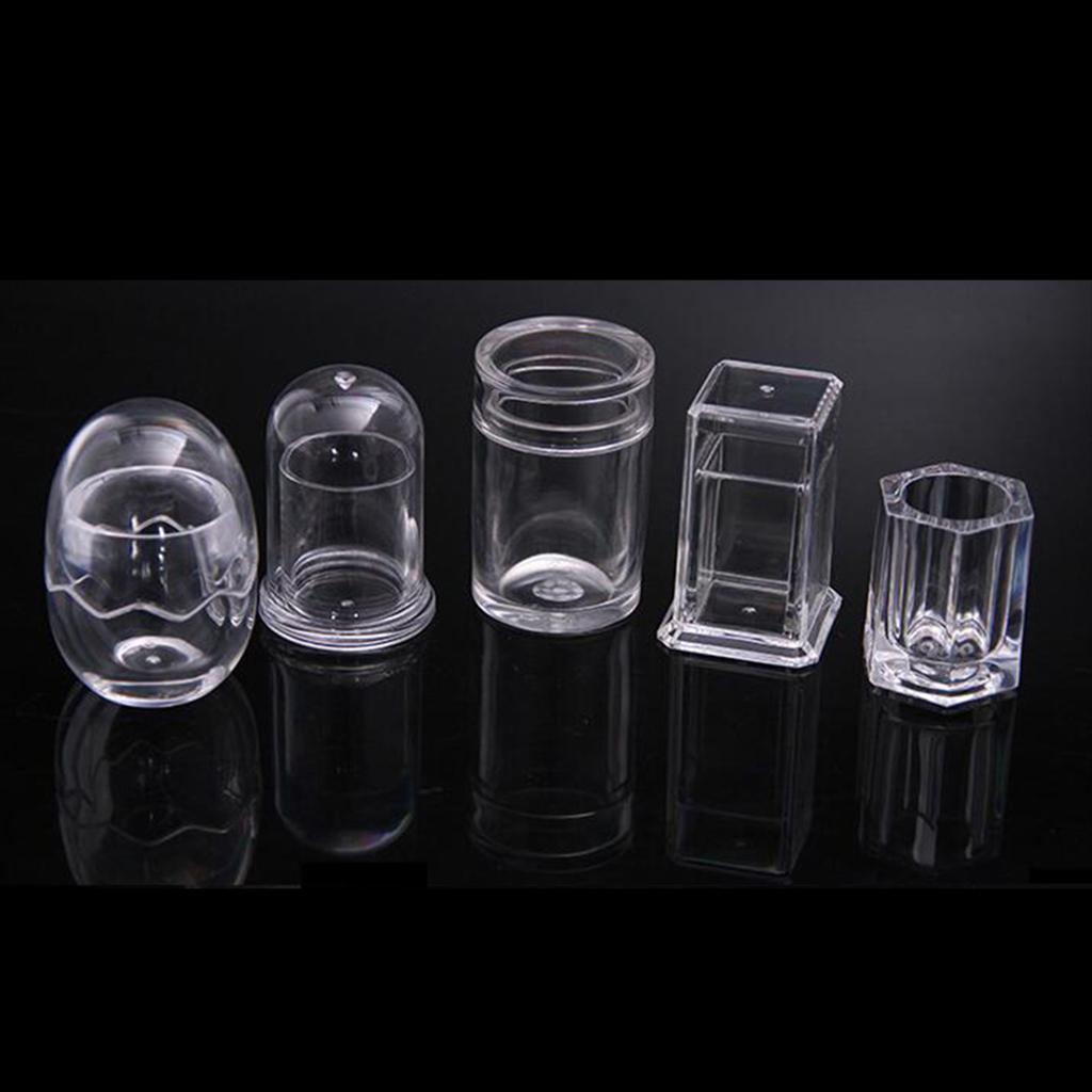 Acrylic Toothpick Holder Crystal Dispenser Bucket Desk Storage Box Square