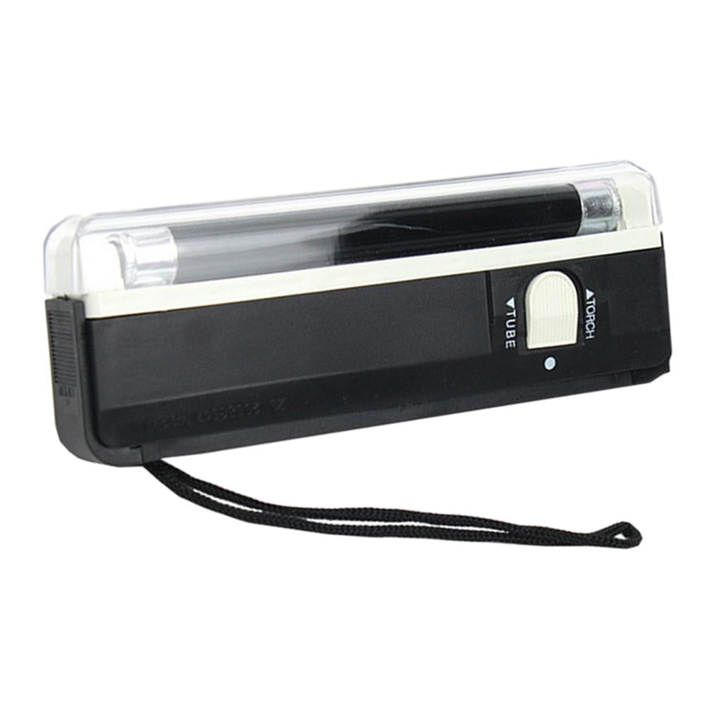 Portable Handheld UV Light Torch Counterfeit Bill Money Detector