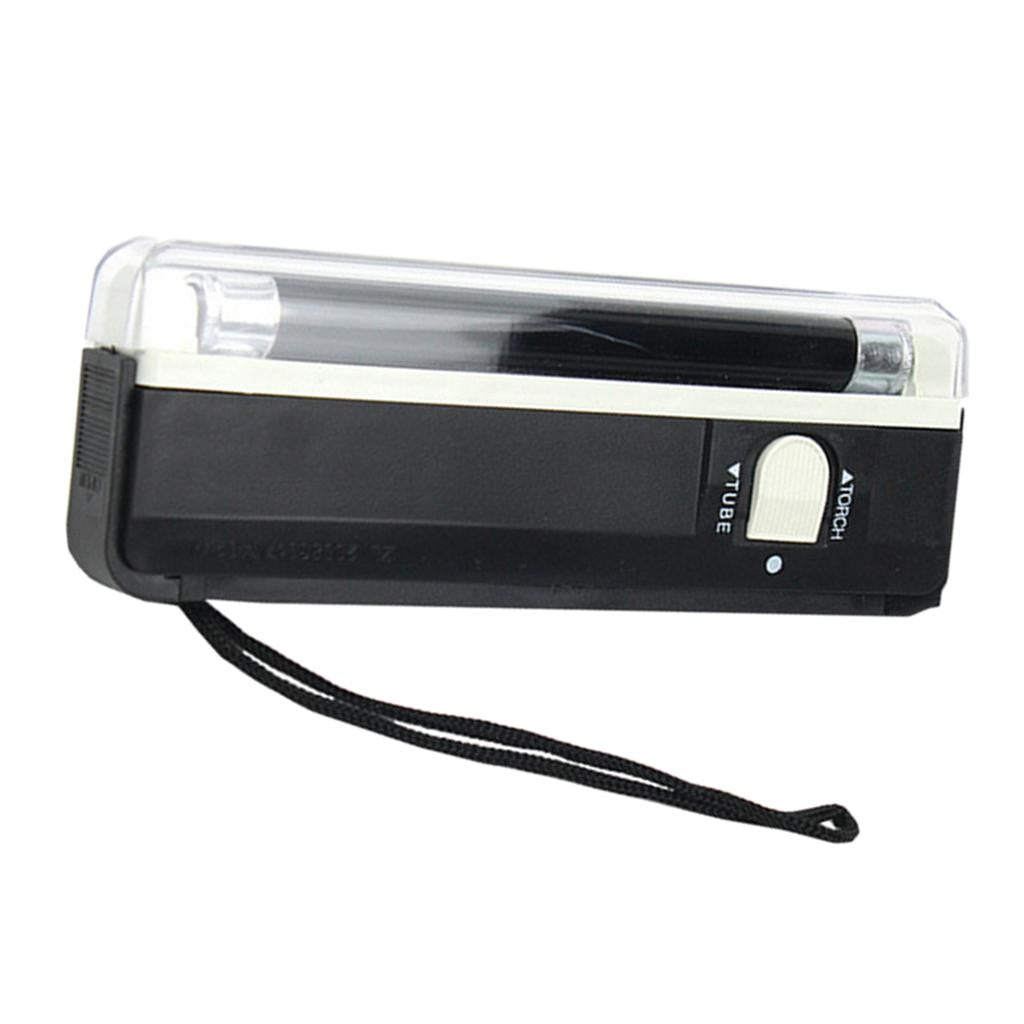 Portable Handheld UV Light Torch Counterfeit Bill Money Detector