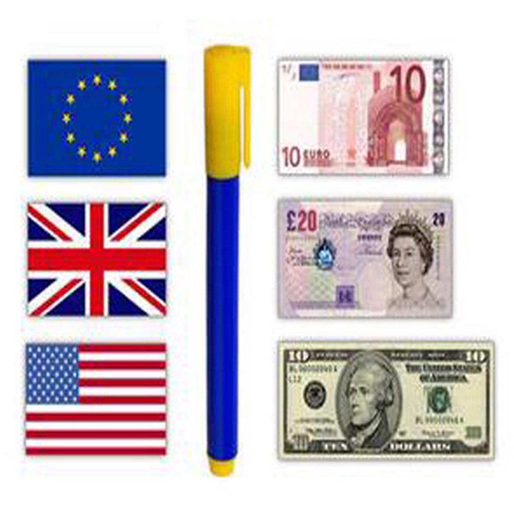 Money Tester Checker Pen Bank Note Detector Pens Forged Fake Notes Pen Fraud