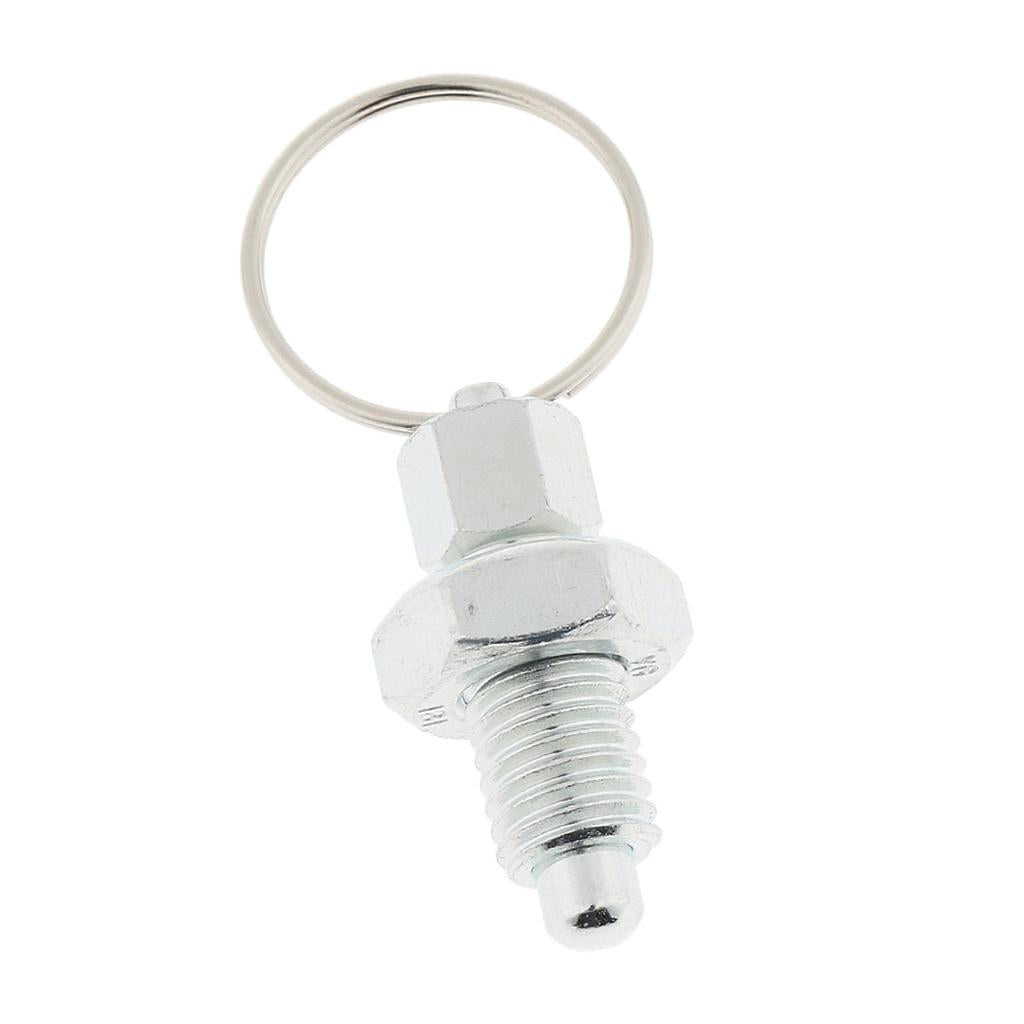 Stainless Steel Non Lock-Out Indexing Plunger with Pull Ring M6 Round