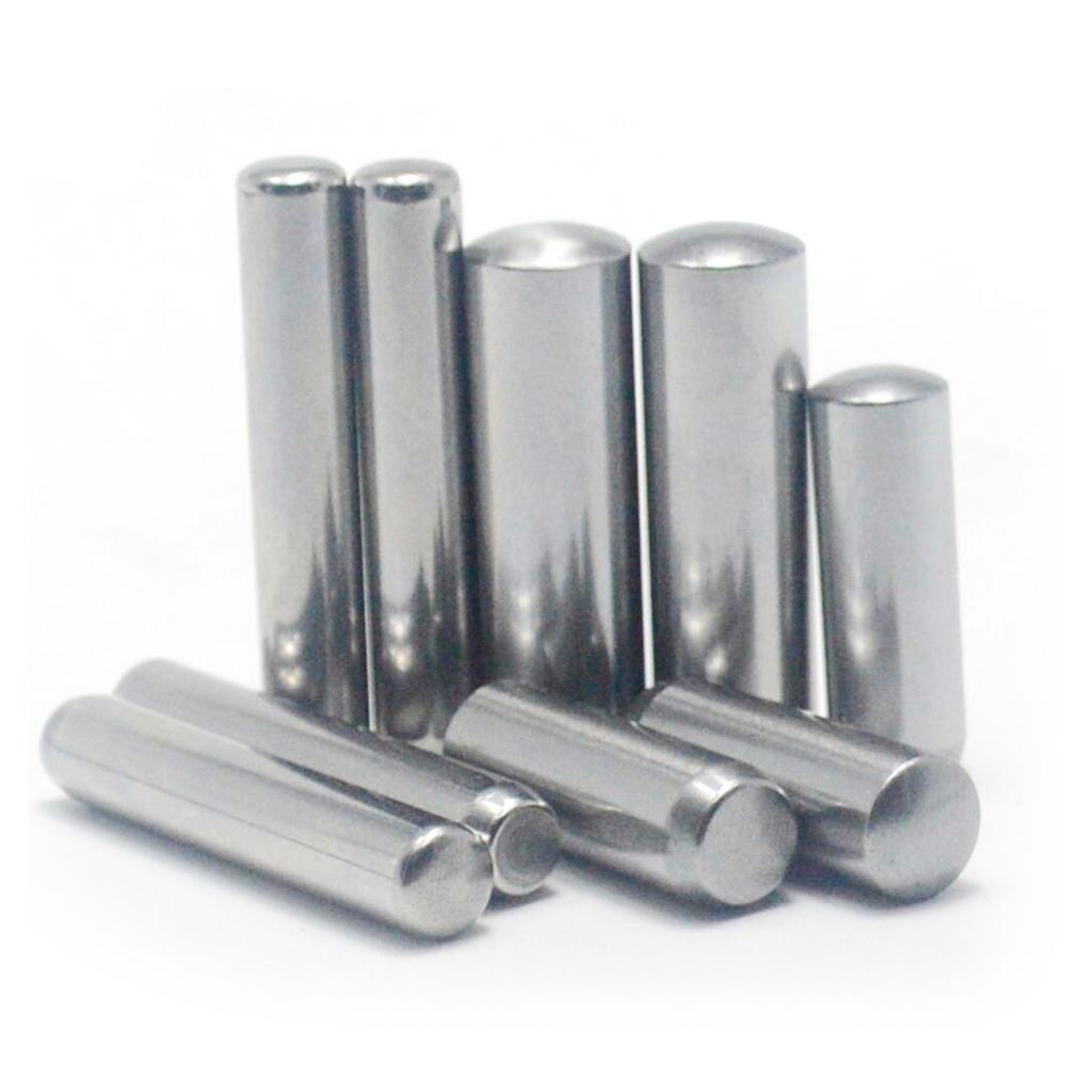 10pc Carbon Steel Dowel Pins Rod 0.16in Dia Pin Fasten Elements Select Size