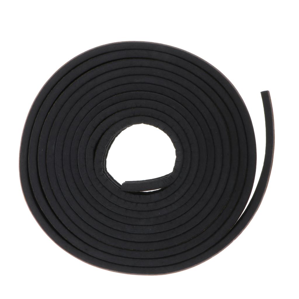 5 Meter Foam Self Adhesive Window Door Excluder Seal Strip Tape E Black