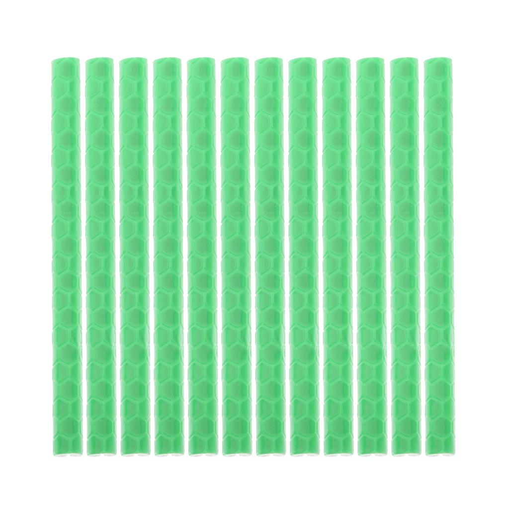 Bicycle Bike Spoke Reflectors Reflector Reflecteur Clip Outdoor Green