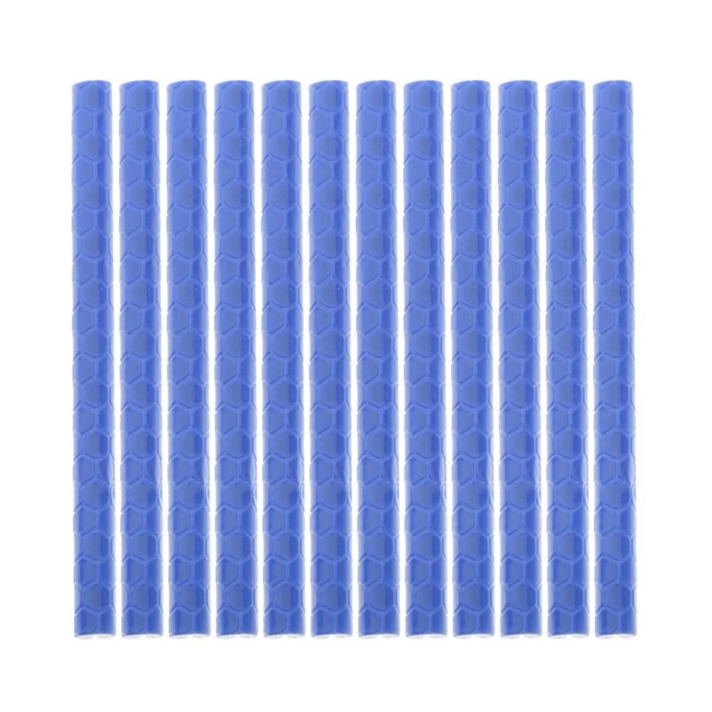 Bicycle Bike Spoke Reflectors Reflector Reflecteur Clip Outdoor Blue