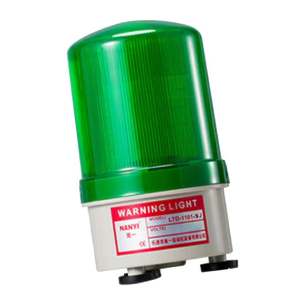 Voiced Signal Light LTD-1101J Industrial Emergency Warning Alarm 12V Green