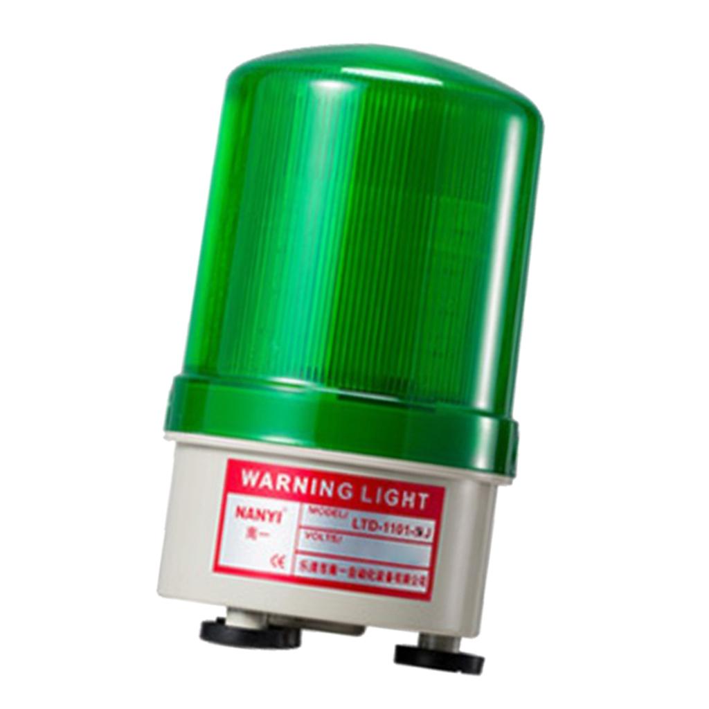 Voiced Signal Light LTD-1101J Industrial Emergency Warning Alarm 12V Green