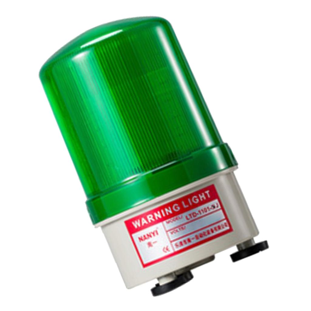 Voiced Signal Light LTD-1101J Industrial Emergency Warning Alarm 12V Green