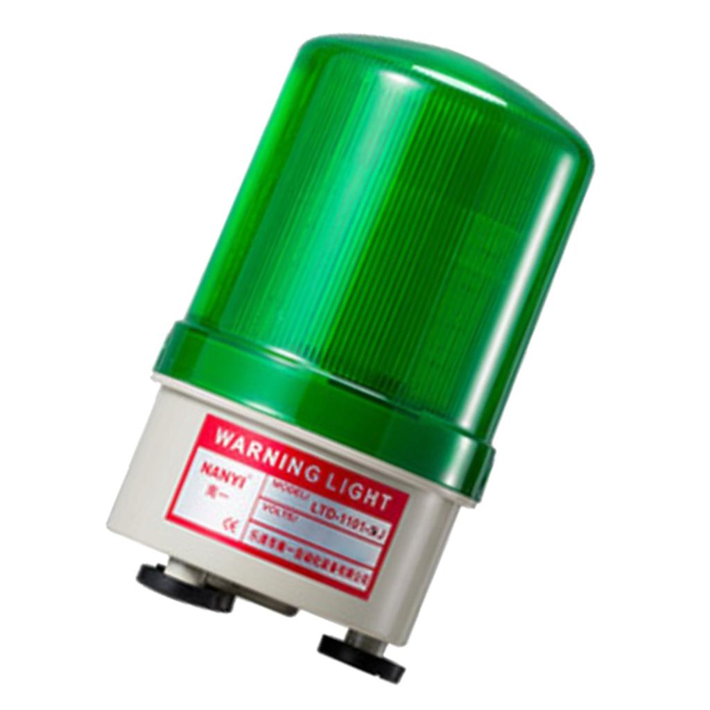 Voiced Signal Light LTD-1101J Industrial Emergency Warning Alarm 12V Green