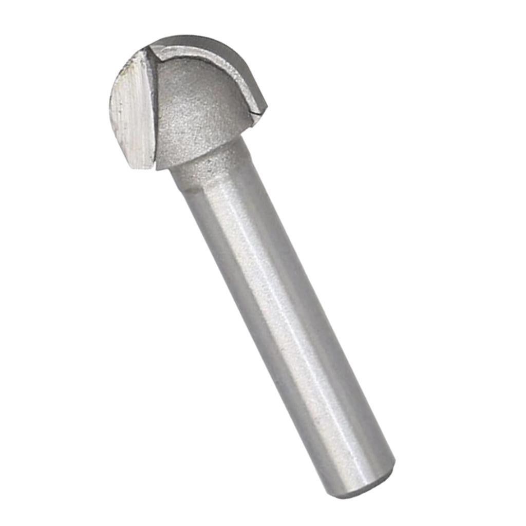 Woodworking Alloy Milling Cutter with Deep Round Bottom Cutter 6.35x12.7mm