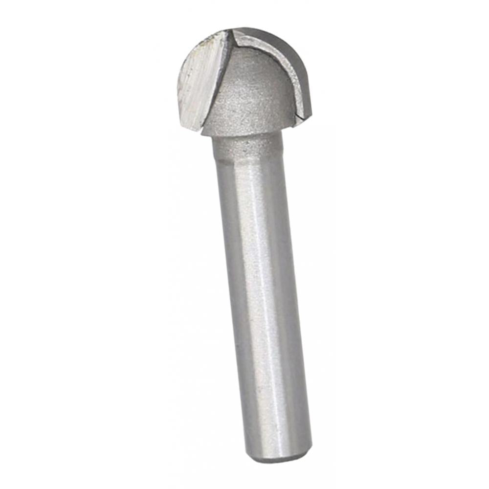 Woodworking Alloy Milling Cutter with Deep Round Bottom Cutter 6.35x12.7mm