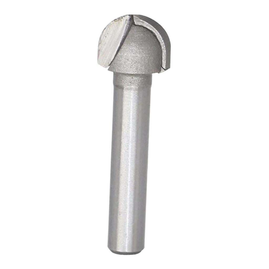 Woodworking Alloy Milling Cutter with Deep Round Bottom Cutter 6.35x12.7mm