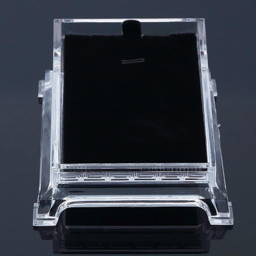 Transparent Acrylic Jewelry Bracelet Watch Display Stand Holder 10.5x9.5x5cm