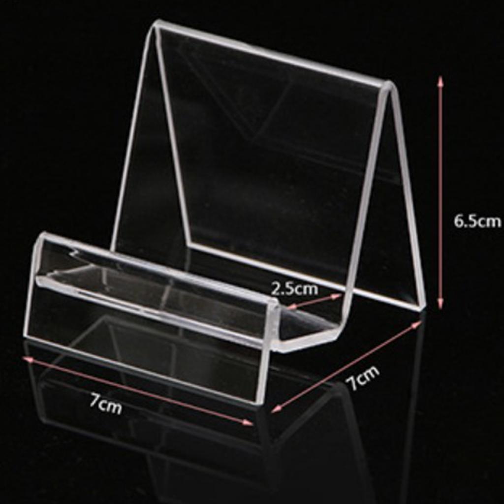 Acrylic Display Shelf Multilayer Jewelry Reveal Frame  A 2.5x7cm 1-layer