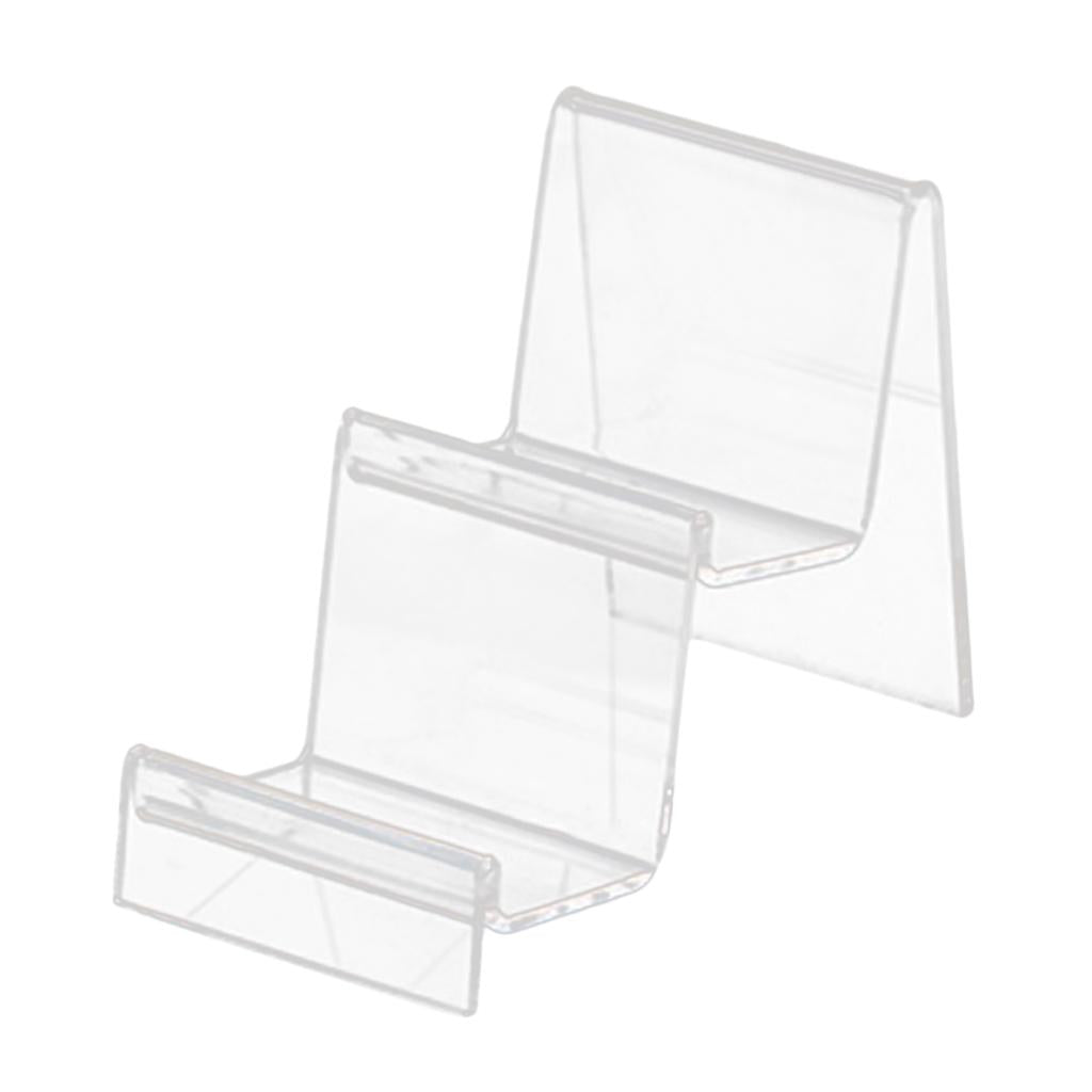 Acrylic Display Shelf Multilayer Jewelry Reveal Frame  E 4x7cm 2-layer