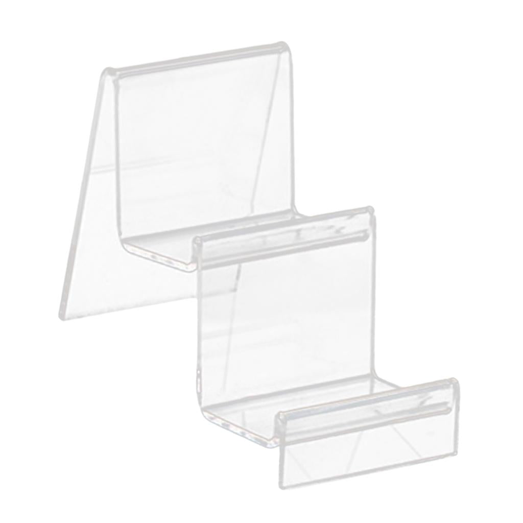 Acrylic Display Shelf Multilayer Jewelry Reveal Frame  E 4x7cm 2-layer