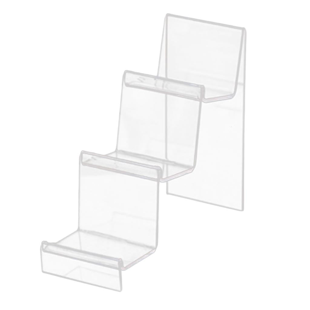 Acrylic Display Shelf Multilayer Jewelry Reveal Frame  F 4x7cm 3-layer