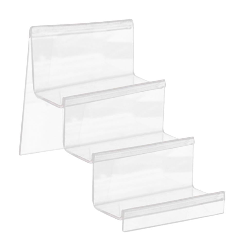 Acrylic Display Shelf Multilayer Jewelry Reveal Frame  I 5.5x14cm 3-layer