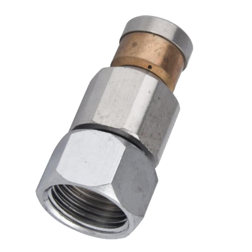 1/4" Pressure Washer Rotating Sewer Cleaning Jetter Nozzle F 3 Back