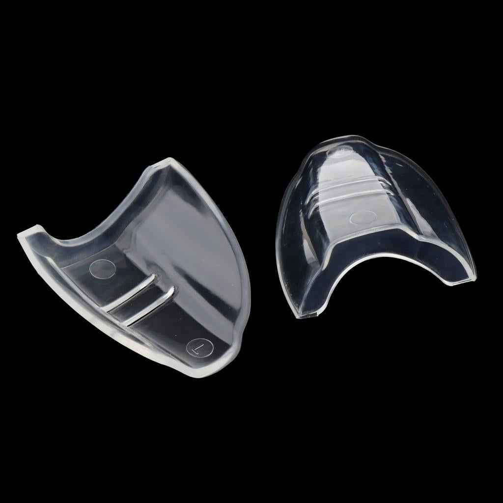 1Pair Eyewear Side Shields Safety Glasses Protection Clear Single Hole