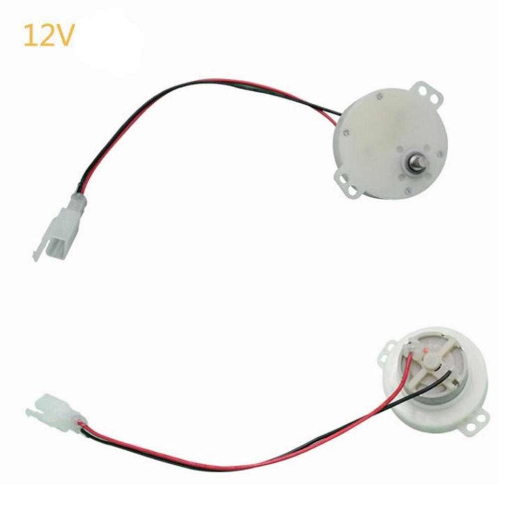 1pc 12V Egg Turner Motor Components w/ Plug for Hatcher Incubator Accs