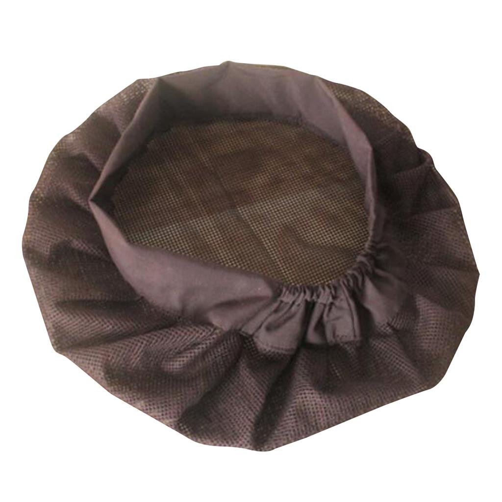 Unisex Elastic Canteen Breathable Mesh Catering Cap Hat Coffee-Elastic