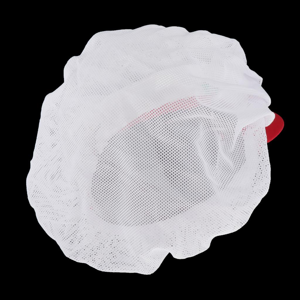 Chef Hat Catering Hair Net Workshop Net Cap Red-C