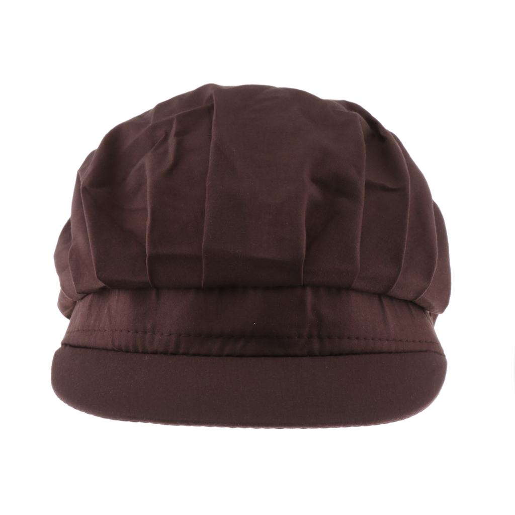 Chef Hat Catering Hair Net Workshop Net Cap Coffee-C