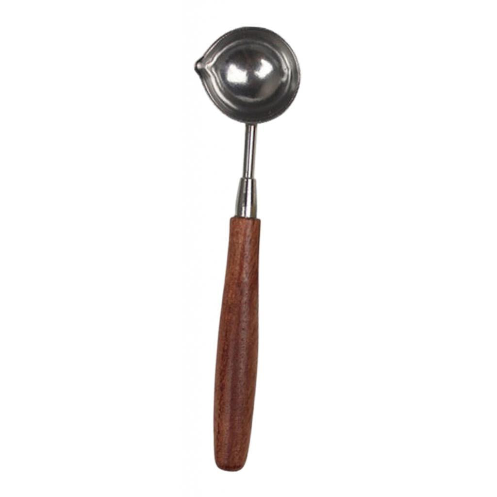 Wax Sticks Seal Melting Spoon Furnace Tool for Wax Sealing Stamp C