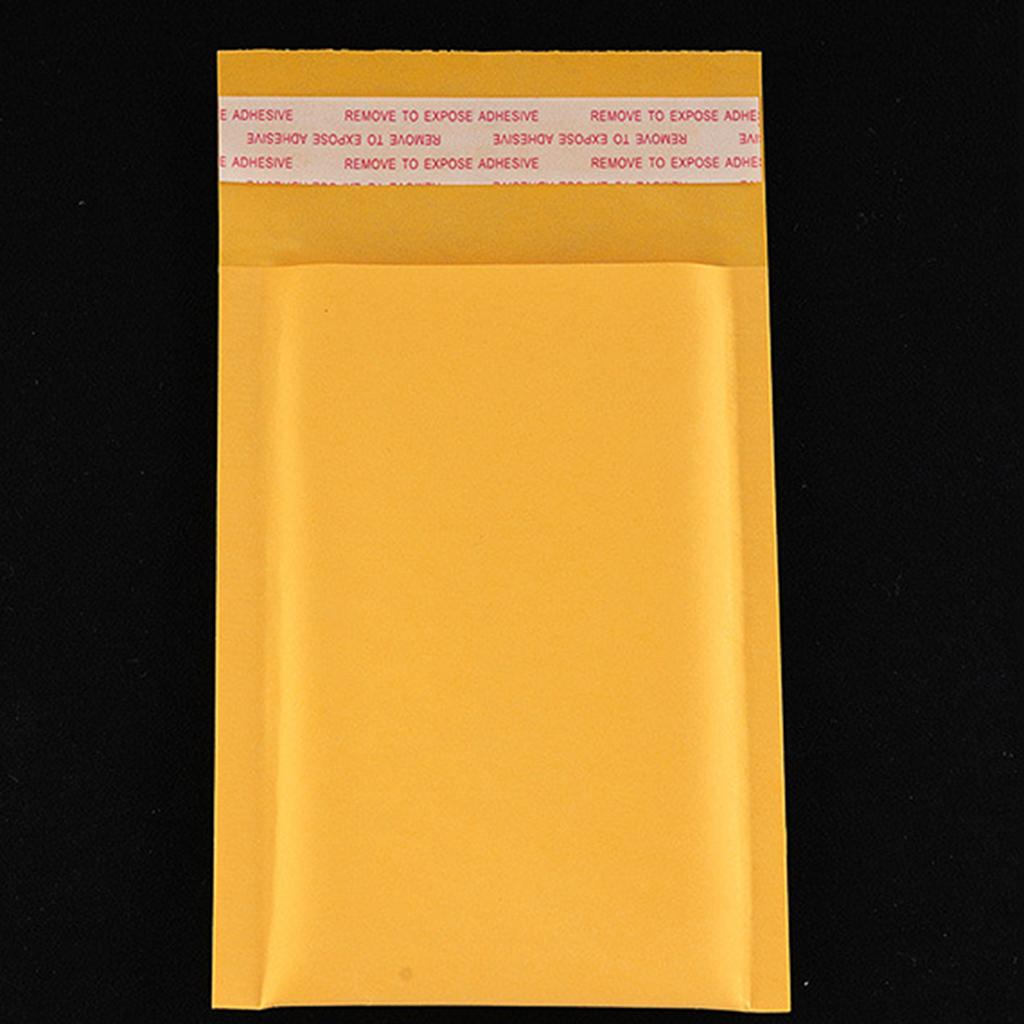 50 Pieces Bubble Padded Envelopes Self Seal Mailers Bags 18x12cm