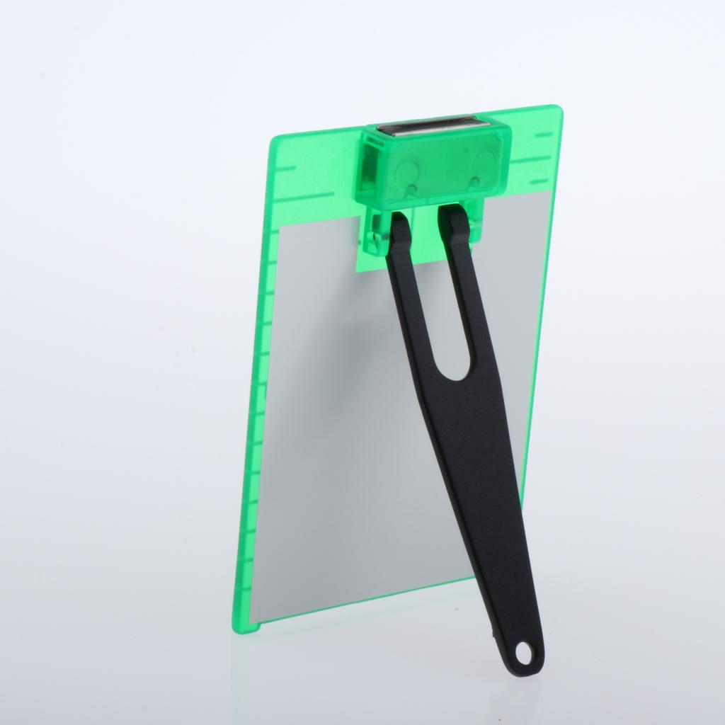 1x Laser Target Plate w/ Stand for Rotary Cross Line Laser Level Green