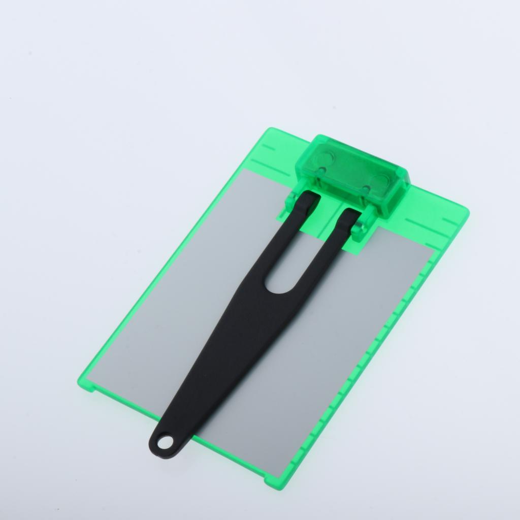 1x Laser Target Plate w/ Stand for Rotary Cross Line Laser Level Green