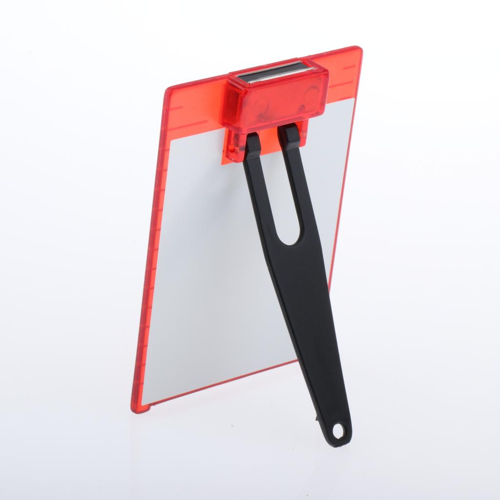 1pc Target Plate Board w/ Stand for Rotary Beam Cross Line Laser Level Red