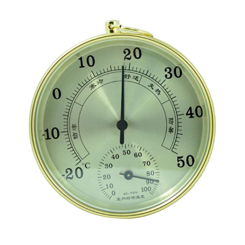 Pointer Hygrometer Indoor Outdoor Thermometer Household Use Humidity Gauge