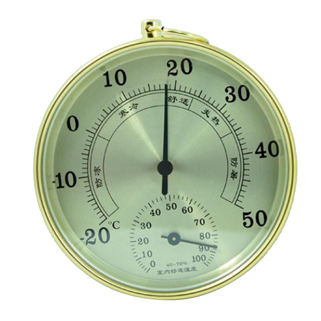 Pointer Hygrometer Indoor Outdoor Thermometer Household Use Humidity Gauge