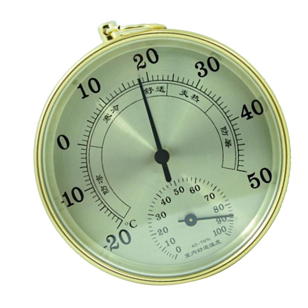 Pointer Hygrometer Indoor Outdoor Thermometer Household Use Humidity Gauge