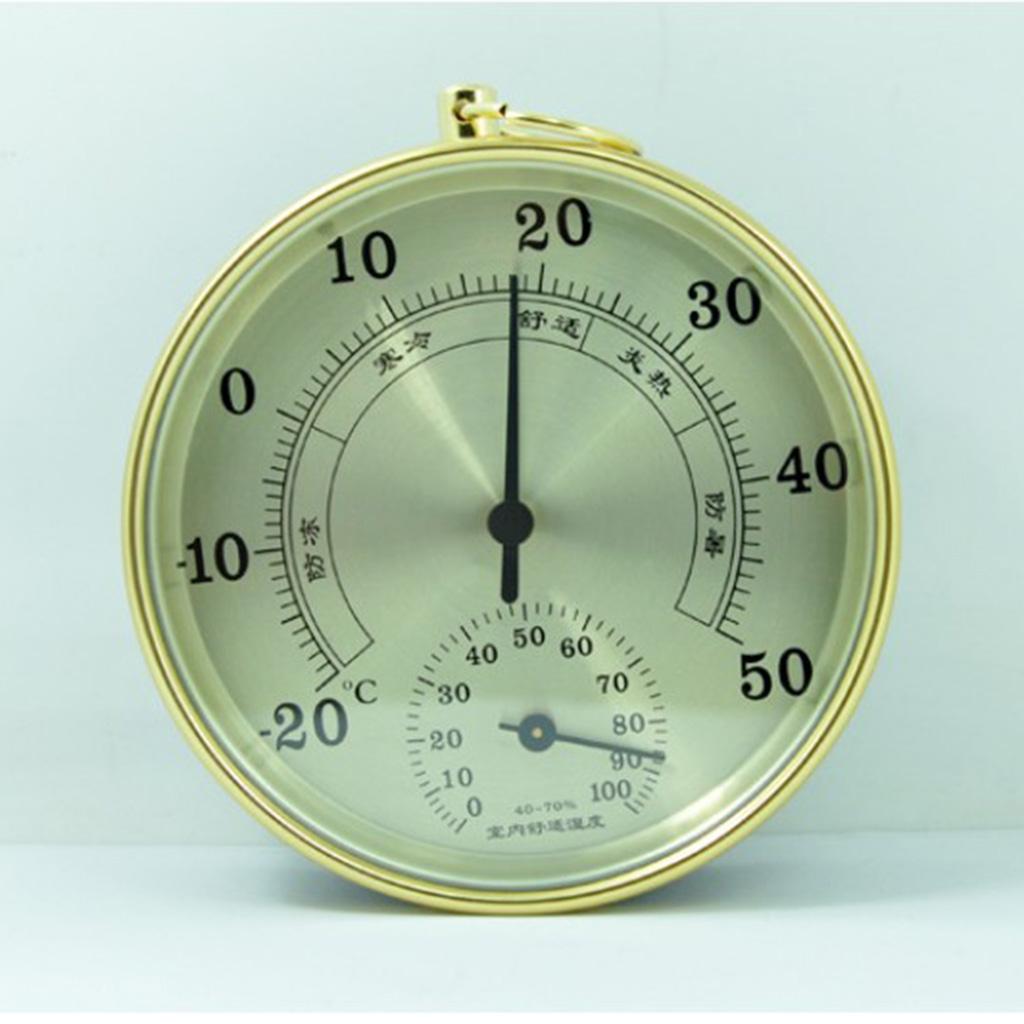 Pointer Hygrometer Indoor Outdoor Thermometer Household Use Humidity Gauge