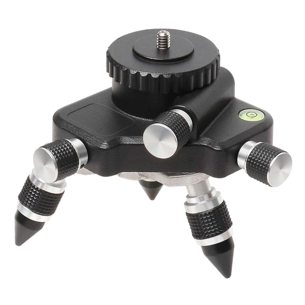 Adjustable Rotation Metal Tripod Bracket Base for 1/4